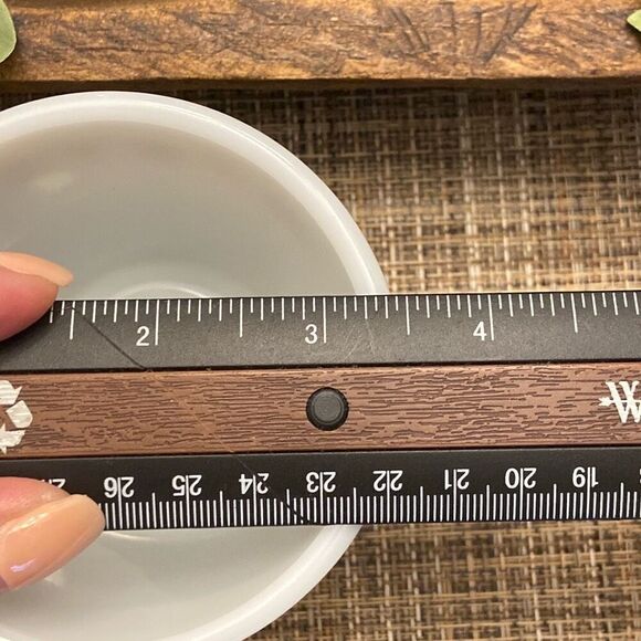 Vintage Pyrex Corning Corelle Butterfly Gold Milk Glass Coffee Cup Mug Made USA - Picture 9 of 10